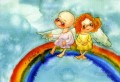 vk angels arcoiris para niño